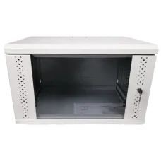 Шафа EServer 12U 600х600х637 скло, сіра