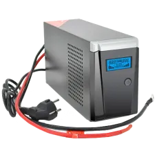 Джерело безперебійного живлення під акумулятор Ritar RTSW-600 LCD 600ВA 12В правильна синусоїда