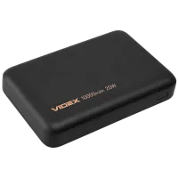 Повербанк VIDEX VPB-331 15W+PD20W Black 10000mAh