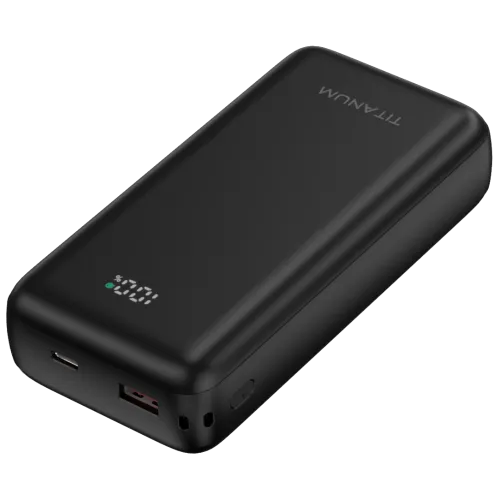 Повербанк TITANUM TPB-WCS20 PD45W Black 20000mAh