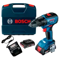 Акумуляторний дриль-шурупокрут + 2 акб 18 В / 2 А•г + ЗП GAL 18V-20 + L-Case Bosch Professional GSR 18V-50 (06019H5000)