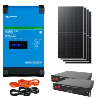 Система автономного живлення VictronEnergy + Dyness 1 фаза 2,4кВт 4,8кВт•год 2,3кВт СП