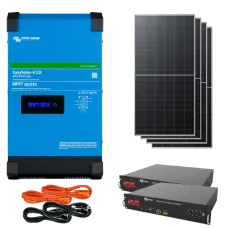 Система автономного живлення VictronEnergy + Dyness 1 фаза 2,4кВт 4,8кВт•год 2,3кВт СП