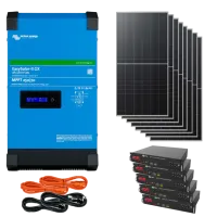 Система автономного живлення VictronEnergy + Dyness 1 фаза 4кВт 12кВт*год 4,6кВт СП