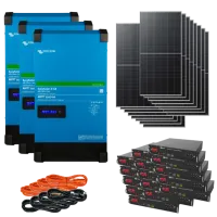 Система автономного живлення VictronEnergy + Dyness 3 фази 12кВт 50,4кВт*год 13,8кВт