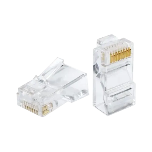 Конектор RJ45 кат.6 8P8C 50 мк упаковка 100 шт. Hypernet P88U-C6