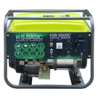 Генератор бензиновий 230В 5.5 кВт ручний запуск Konner&Sohnen Basic KSB 6500C