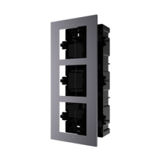 Врізна монтажна рамка на 3 модуля Hikvision DS-KD-ACF3/Plastic