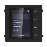 Модуль с монитором Hikvision DS-KD-DIS