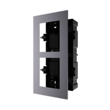 Врізна монтажна рамка на 2 модуля Hikvision DS-KD-ACF2/Plastic