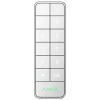 Superior Keypad Outdoor white Fibra Дротова клавіатура Ajax