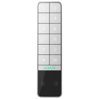 Бездротова клавіатура Ajax KeyPad Outdoor Jeweller (8EU) ASP white