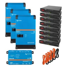 Система безперебійного живлення 3 фази 12кВт 24кВт•год VictronEnergy MultiPlus-II + Dyness