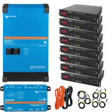 Система безперебійного живлення 1 фаза 4кВт 19,2кВт•год VictronEnergy MultiPlus-II + Dyness