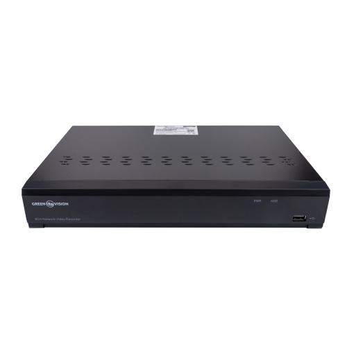 IP відеореєстратор 8-канальний 12MP NVR GreenVision GV-N-I016/08 (A)