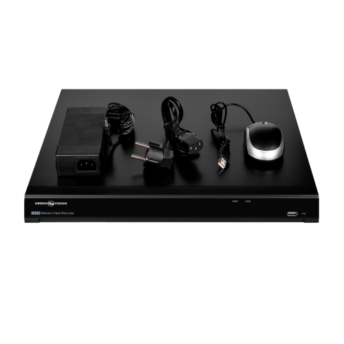IP відеореєстратор 32-канальний 12MP NVR GreenVision GV-N-I018/32 12MP (V2)