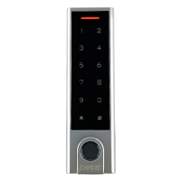 PES KeyPad slim біометричний контролер доступу сірий