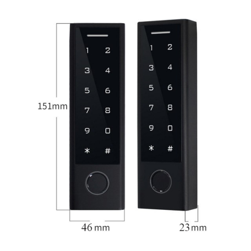 PES KeyPad slim біометричний контролер доступу чорний