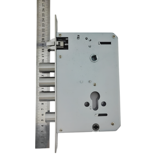 Корпус 3-ригельного замка PES 7068 з круглими ригелями