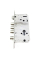 Корпус замка PES 66068 automatic 3-ригельний