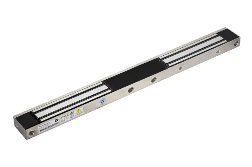 Электромагнитный замок для двустворчатых дверей Yli Electronic YM-280DW-EX взрывозащищённый из нержавеющей стали