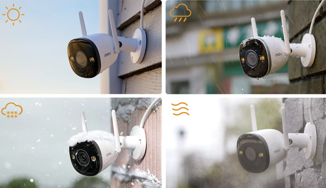 3MP H.265 Bullet Wi-Fi камера с микрофоном Bullet 3C 3MP (IPC-S3EP-3M0WE) - 4