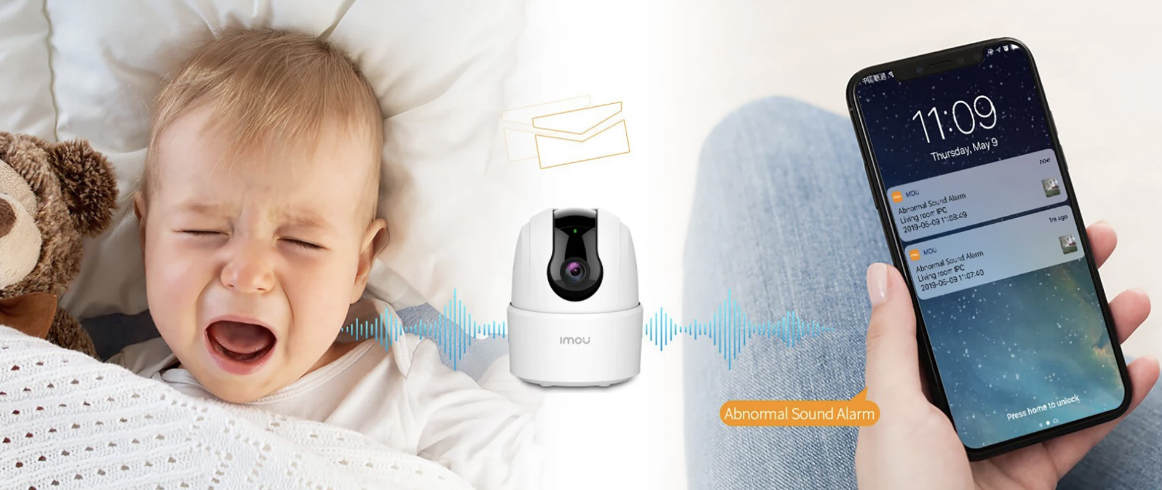 2 МП Wi-Fi PT видеокамера с микрофоном Imou Ranger 2C (IPC-TA22CP-G) - 9